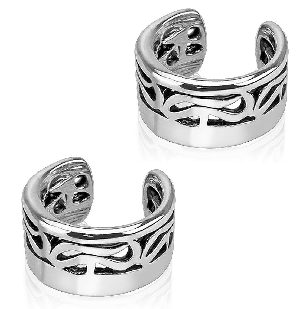 Via Mazzini Gothic Design Non Piercing Clip-On Ear Cuff Earrings For Women And Girls (ER0856) 1 Pair (B01FHI0C4I) Amazon Price History, Amazon Price Tracker