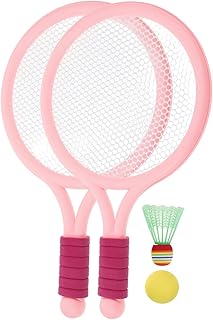 POPETPOP Juguetes de Raqueta de bádminton Raqueta de bádminton de Playa Juegos de Campamento Raqueta de Tenis para Raqueta de bádminton para Tenis de Playa el plastico
