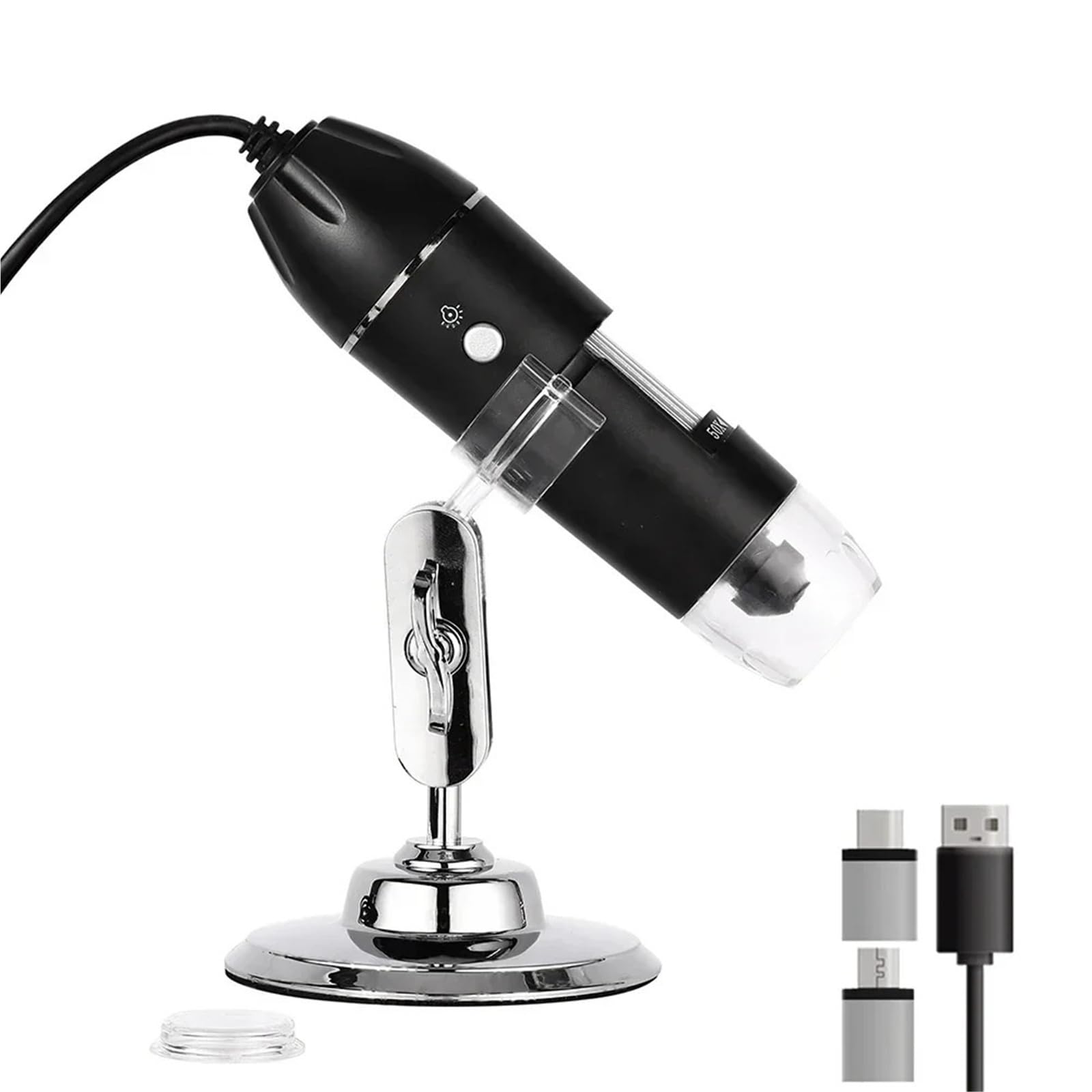 Caméra d'inspection 1600X USB pour observer la nature et l'électronique
