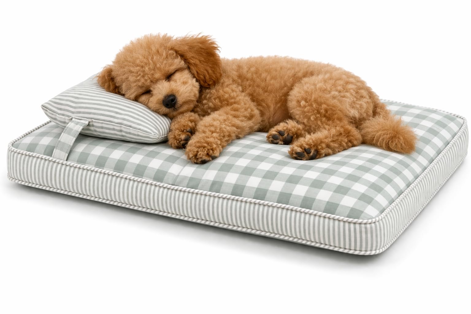 Cama Ortopédica para Perros Pequeños 65x45 cm – Colchón con Espuma Alta Densidad, Funda Lavable con Cremallera Oculta, Base Antideslizante – Ideal para Perros hasta 8-10 kg y Gatos