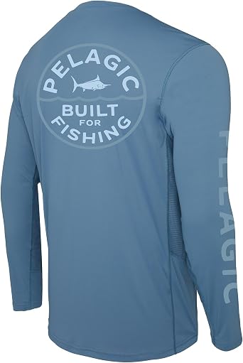 PELAGIC Apparel Mens Vaportek Built Fishing Shirt