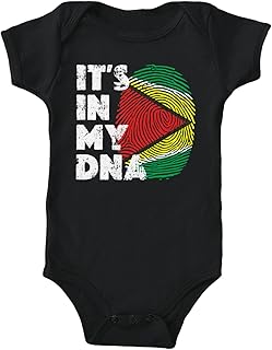 Haase Unlimited It's In My DNA Guyana Finger Guyanese Bodysuit