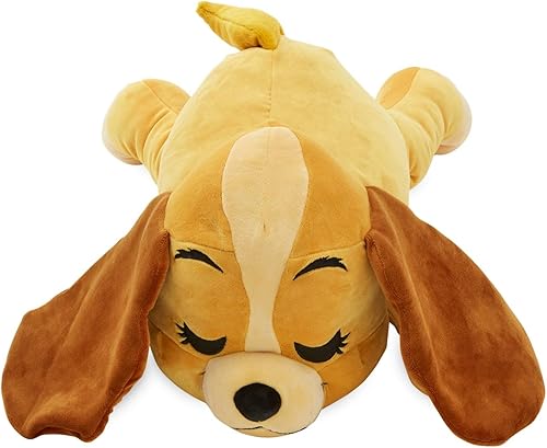 Miniatura 2 de DISNEY STORE Cuddleez Plush  Lady  Peluche grande  Juguete súper suave y abrazable para fanáticos y niños de todas las edades  Regalo coleccionable