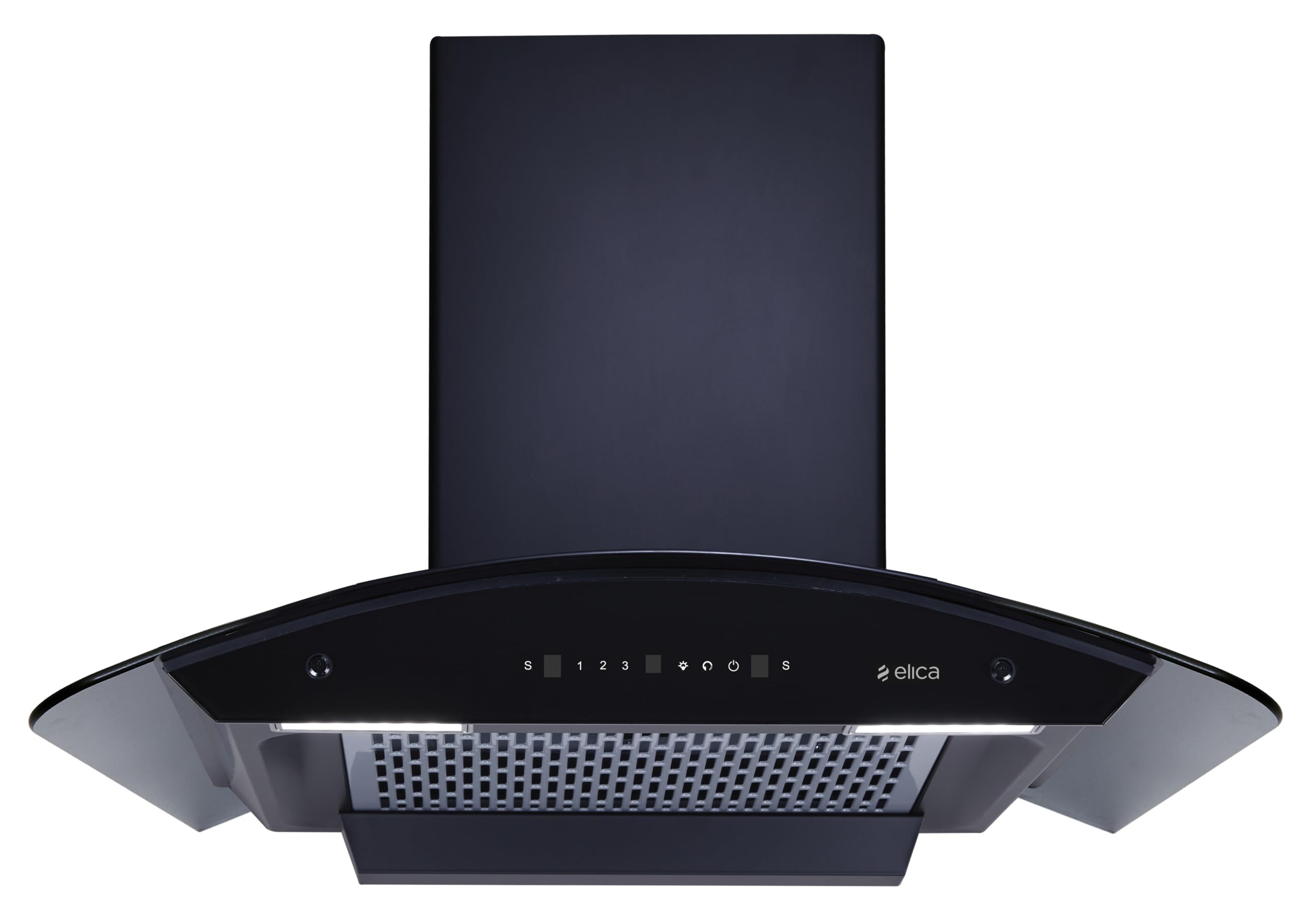 Elica 75cm 1600 m3/hr Filterless Autoclean Kitchen Chimney with 15 Years Warranty | Made In India | WDFL PLUS HAC LTW 75 MS NERO | Black