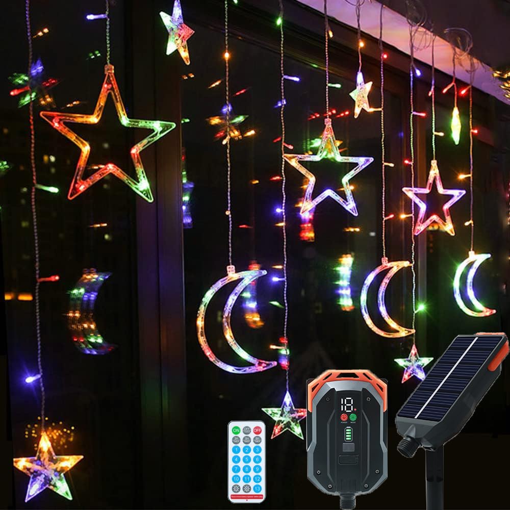 Amazon.co.jp: V-Dank LED ソーラー イルミネーション ライト 星 月