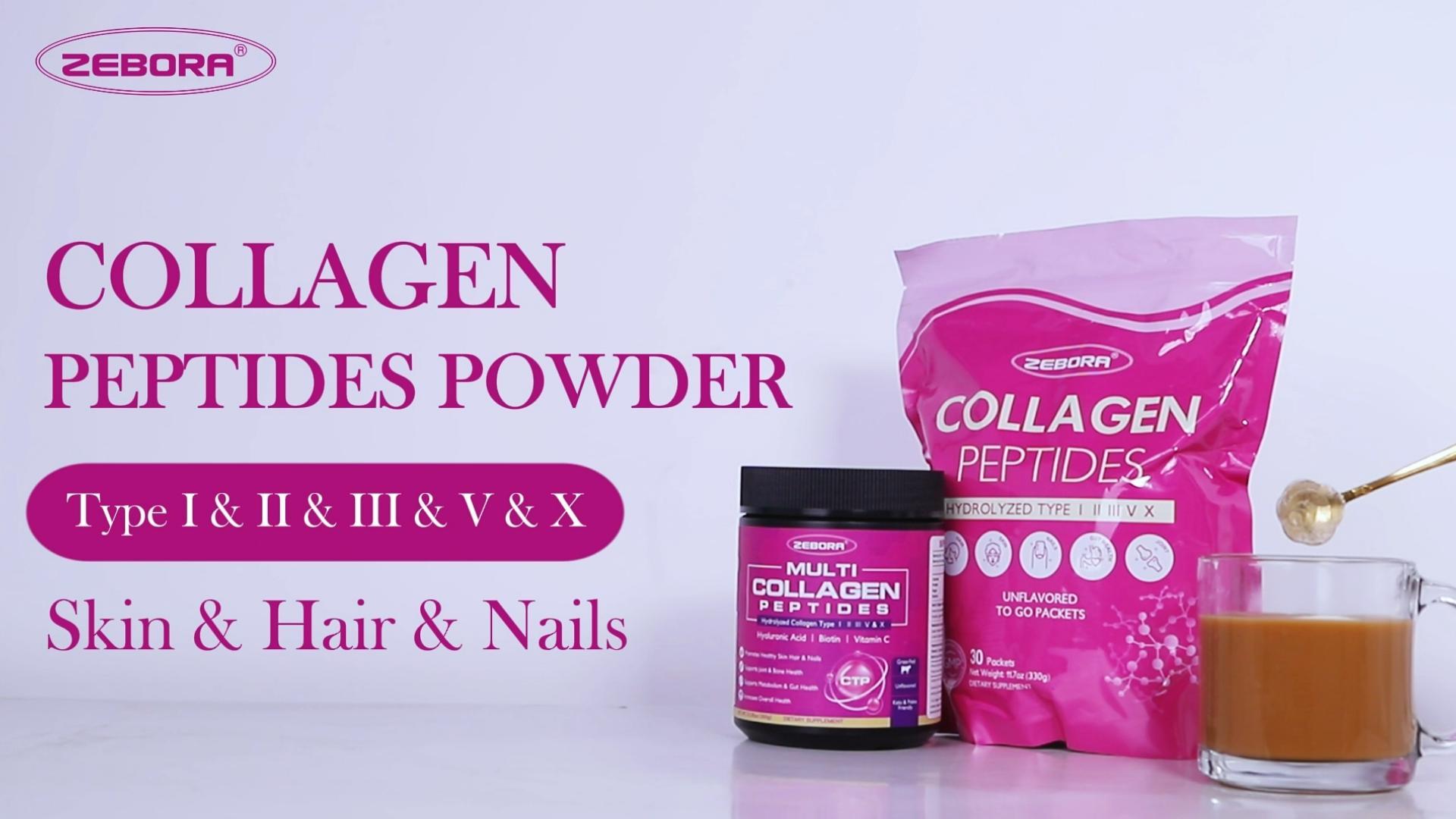 Amazon.com: ZEBORA Multi Collagen Peptides Powder - Hydrolyzed