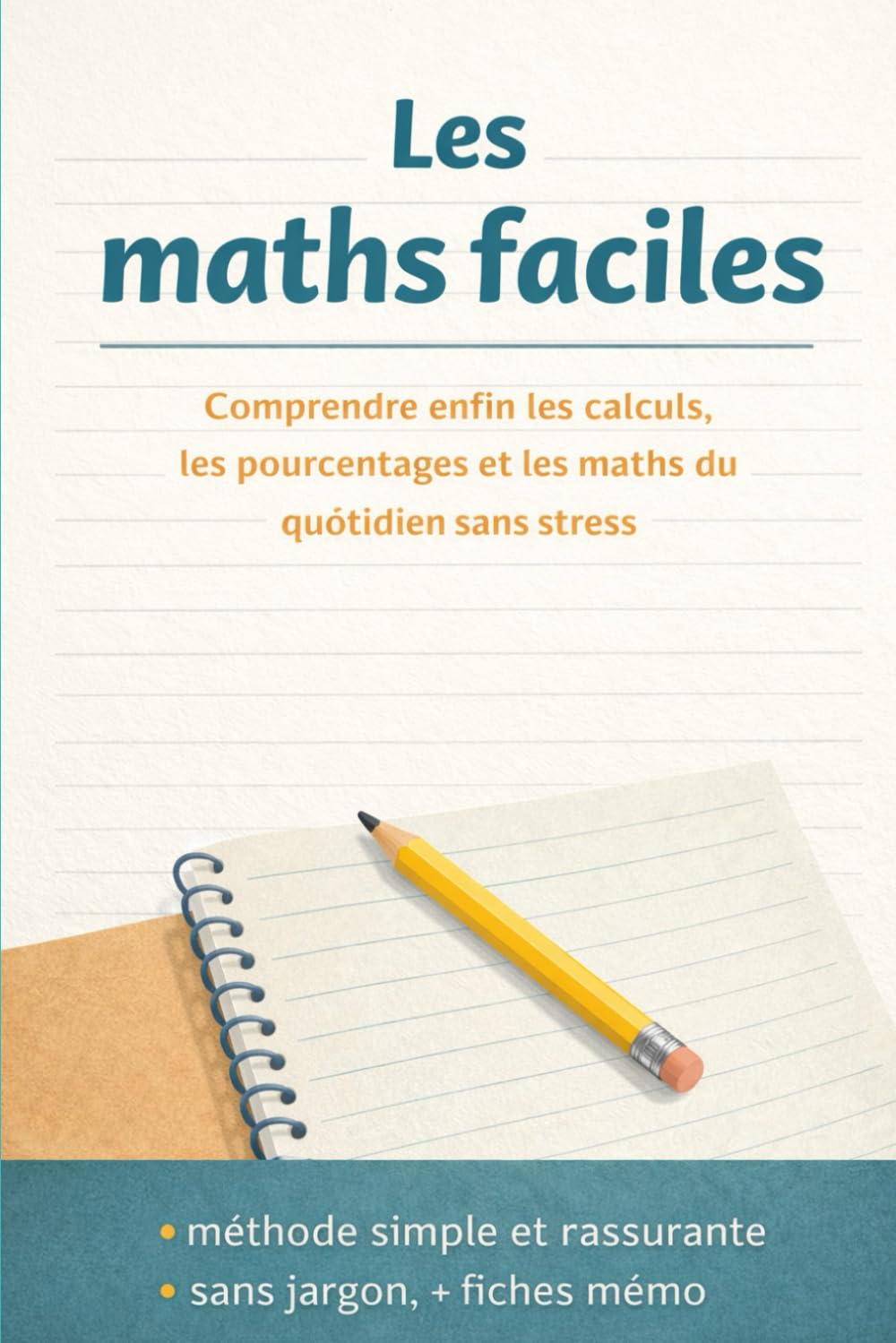 Les maths faciles: Comprendre enfin les calculs, les pourcentages et les maths du quotidien sans stress