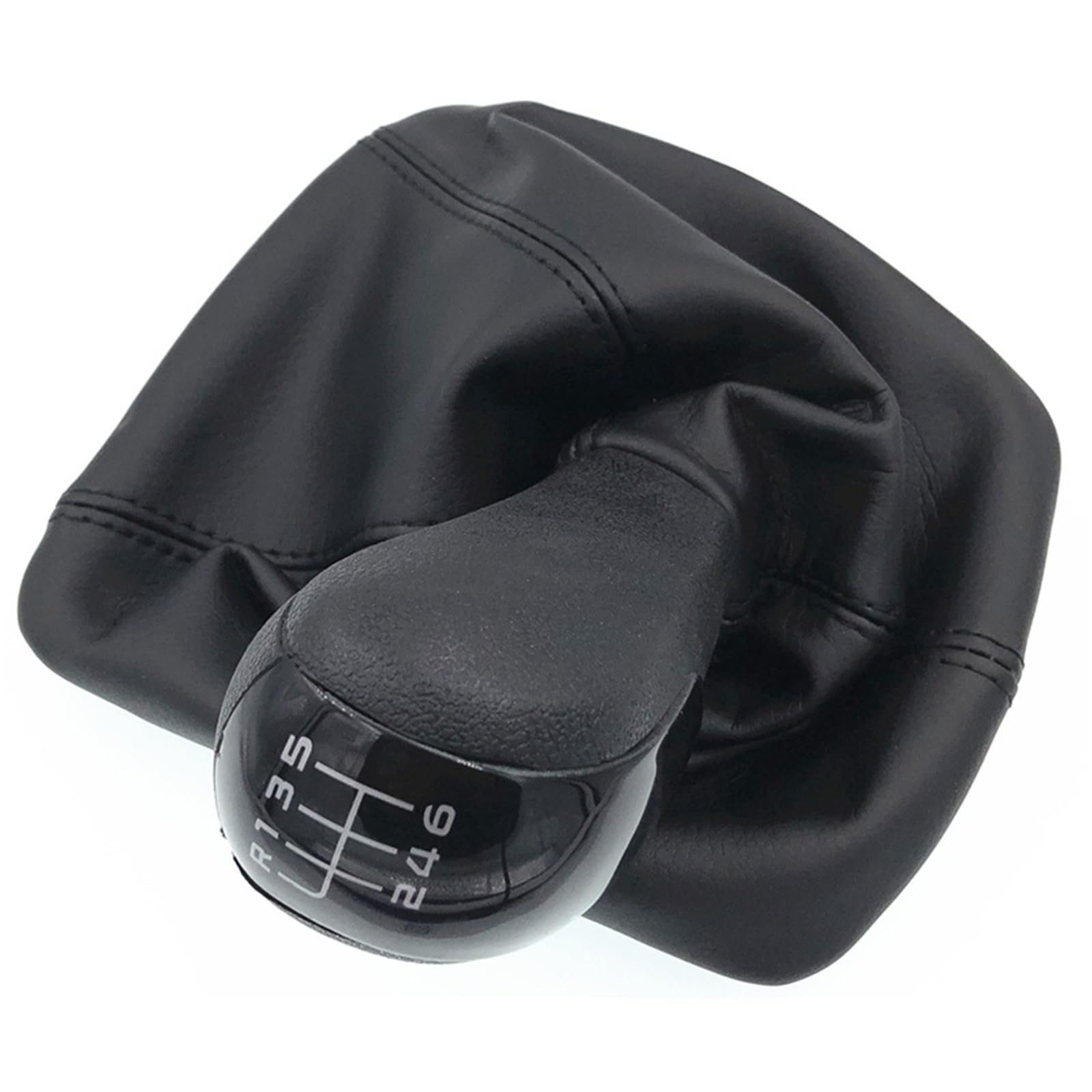 Amcbysgc One Color Gear Shift Knob Compatible With Skoda Octavia 2 A5 A6 2004-2013