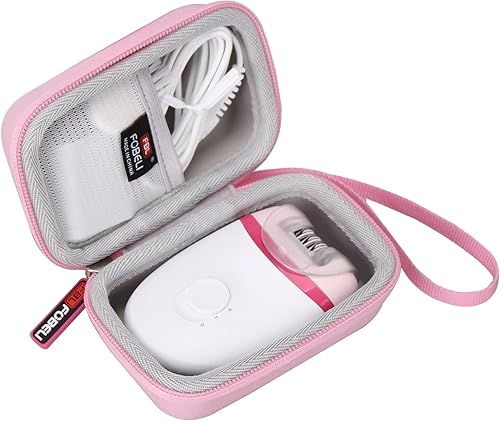 Miniatura 2 de FBLFOBELI Estuche rígido de almacenamiento compatible con Philips Satinelle Essential BRE23504 Compact Hair Remove, bolsa protectora de transporte