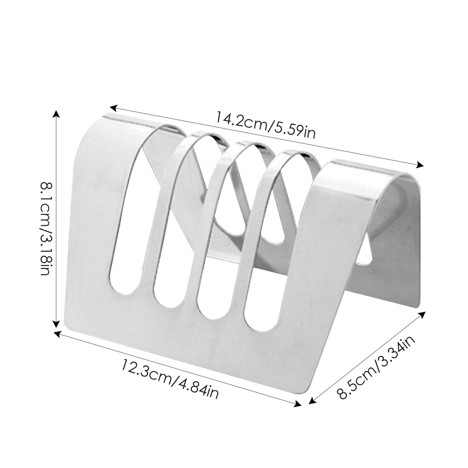 Griglia per toast a 4 fette | Porta toast in acciaio inossidabile a 4 o 6