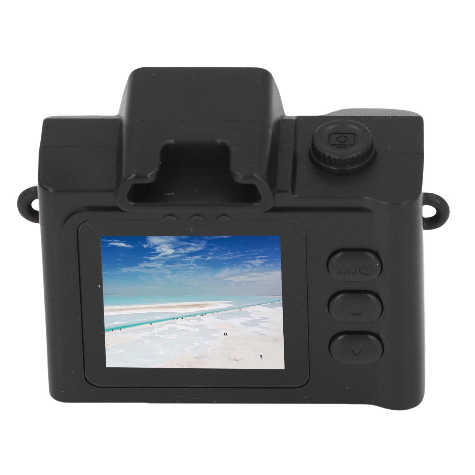 Heayzoki Mini Keychain Camera, 1080P Compact Digital Camera with 0.96 Inch HD Display, Various Retro Filter Effects, Video Recorder for Travel, Cycling, Vlogging, Gift (16GB)-image-44