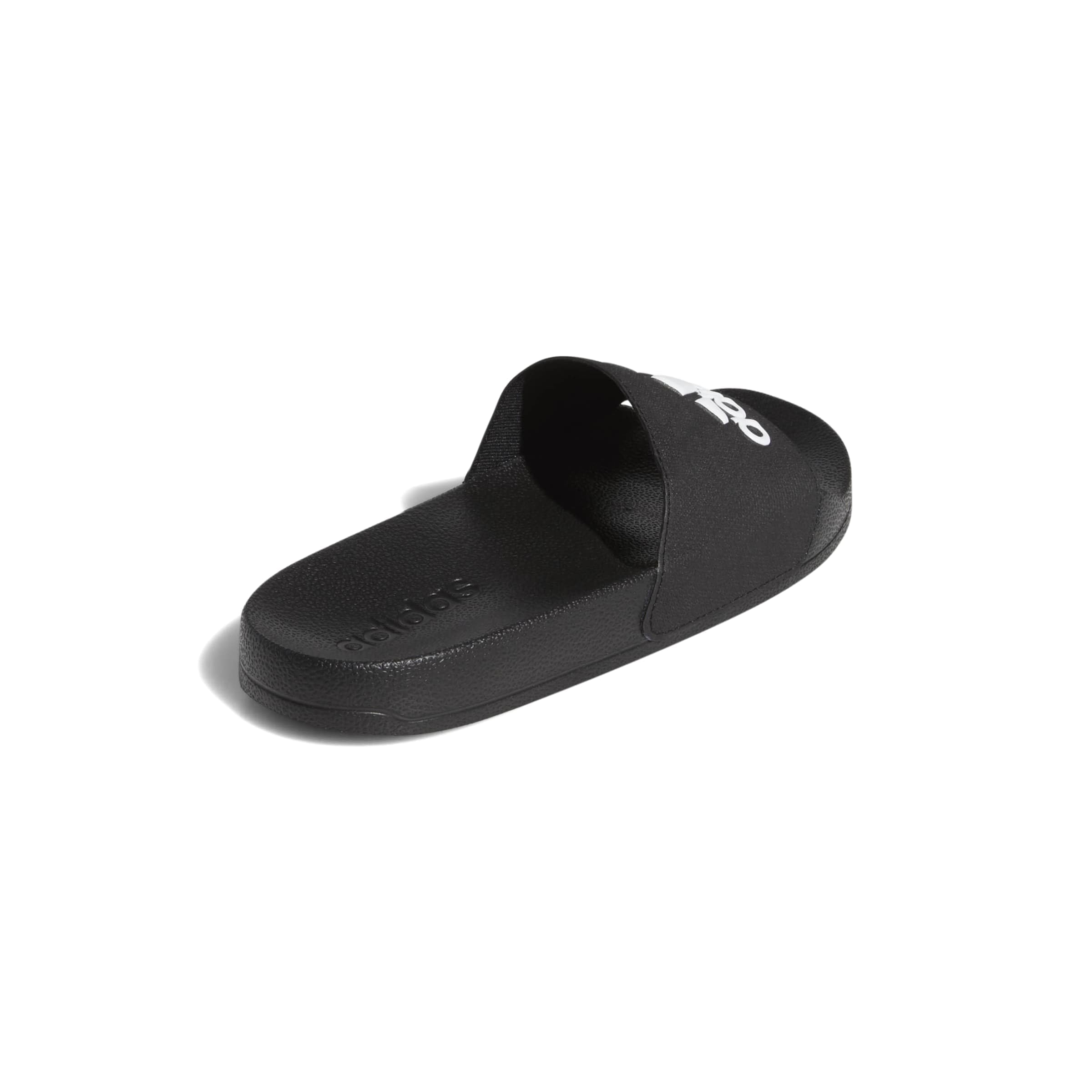 Adidas Adilette - Ciabatte da doccia per bambini, Nero (Black/White/Black), 23 EU