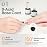 modelones Gel Nail Polish Top Base Coat, 2 PCS Clear High Glossy Long Lasting Soak Off Home Salon DIY Manicure Gift for Women