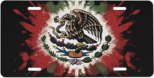 Miniatura 18 de Vintage Kiss - Placa de matrícula de aluminio con diseño de labios rosados, cubierta de metal para placa frontal de automóvil, accesorio de