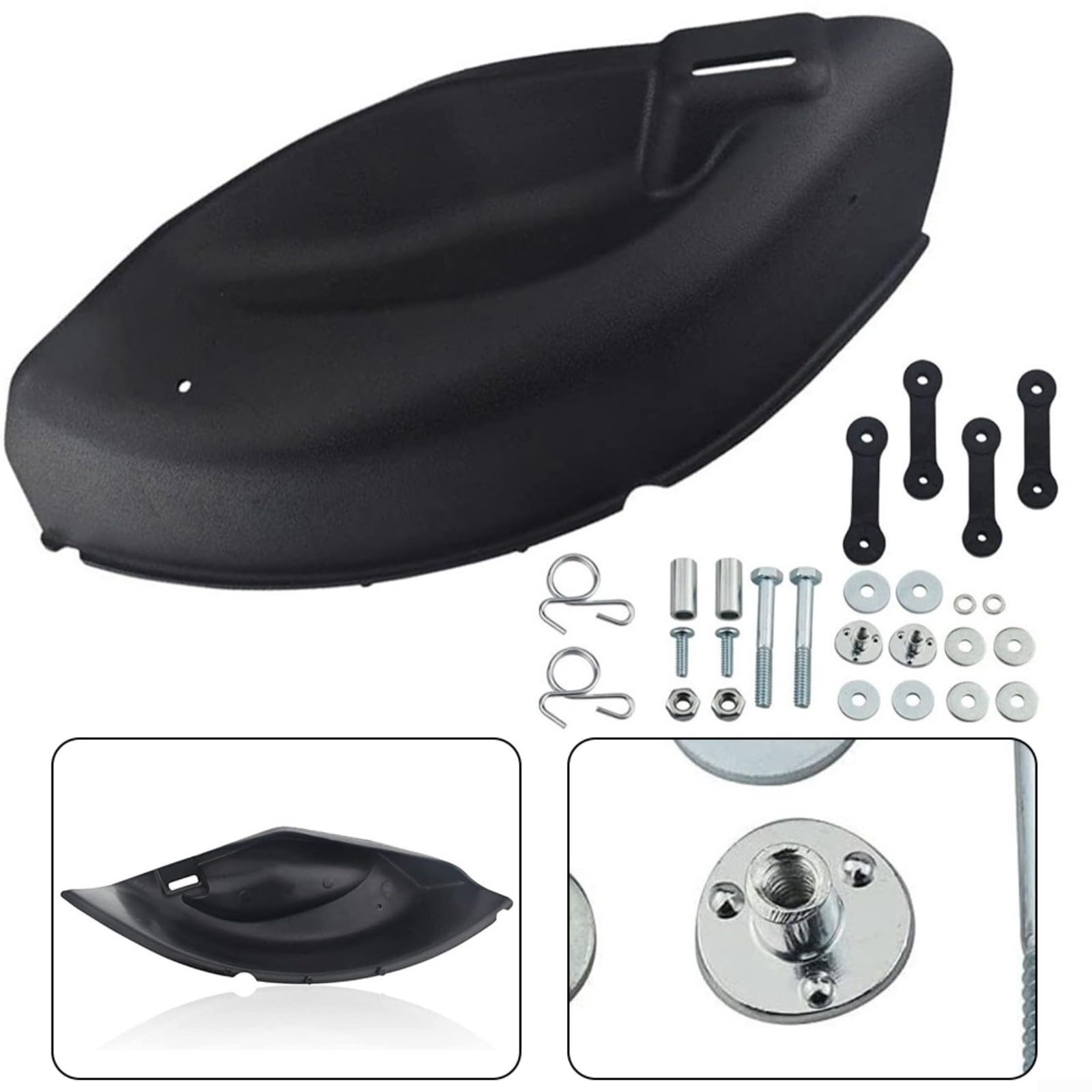 Bâche mulching pour tondeuse à gazon 954040501 960710005 - Pour tracteurs à gazon Craftsman 42" LT1000 - Avec couvercle de tondeuse à gazon - Accessoires de montage