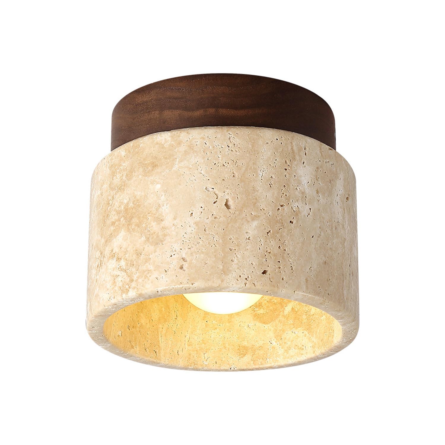 HXYSXHJUO Nordic Ceiling Lamp Wabi-sabi Style Semi Flush Mount Light Aisle Lamps Corridor Chandelier Modern Close to Lights for Bedroom Entryway
