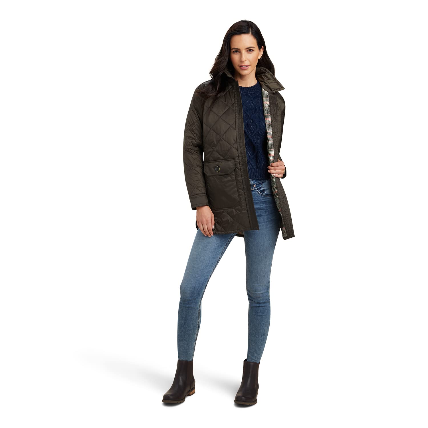 Veste Chemise Femme Ariat Belmont - Bleu Marine - Taille XL - Neuf Avec étiquettes
