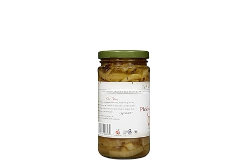 Miniatura 8 de Jeff's Garden Paquete de cebolla en escabeche, cebolla roja en escabeche y cebolla en escabeche picante | Sin gluten | Tarro de 12 onzas líquidas