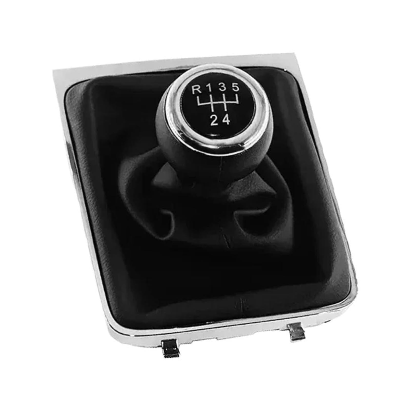 GLBLPEXELR Shift Knob for VW for Passat B6 2005-2010 Black Upgrade