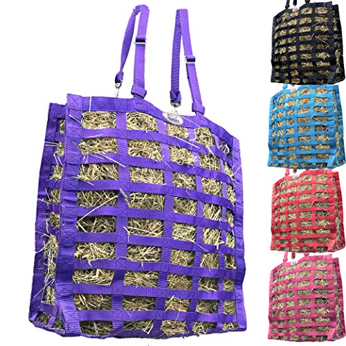 Derby Originals Supreme 4-Sided Slow Feed Hay Bag – Patented, 1-Year Warranty, 3.5" & 1.75" Openings - image 7