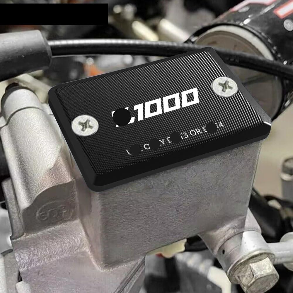 Front Brake Reservoir Cap Motorcycle Front Brake Fluid Reservoir Oil Cup Cap Master Cylinder Cover Accessories For Z1000 2003 2004 2005 2006