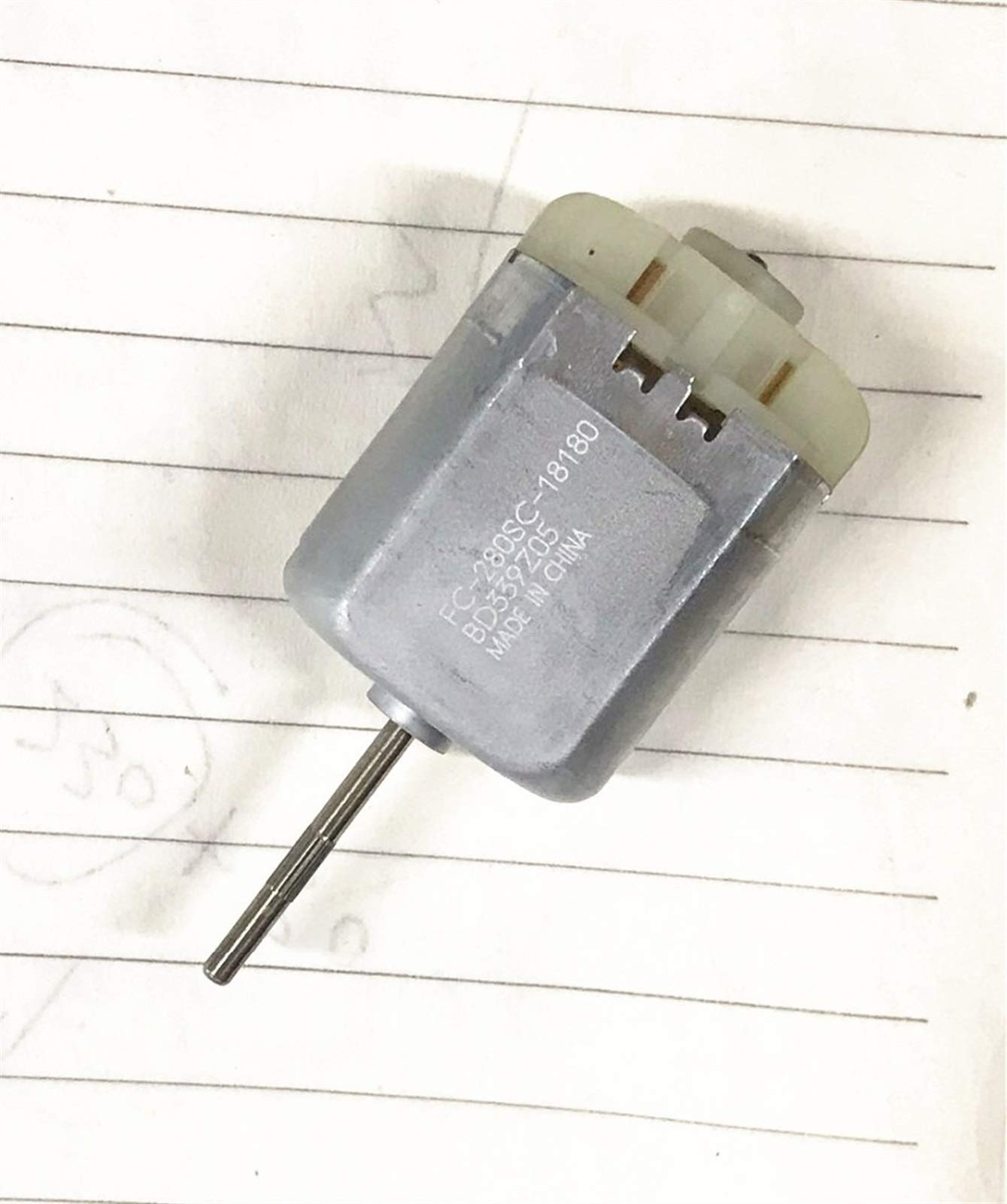 Badania energetyczne 20 mm 12 V DC silnik zamykający drzwi samochodowych, FC-280SC-18180 BD339Z07, projekty silnika