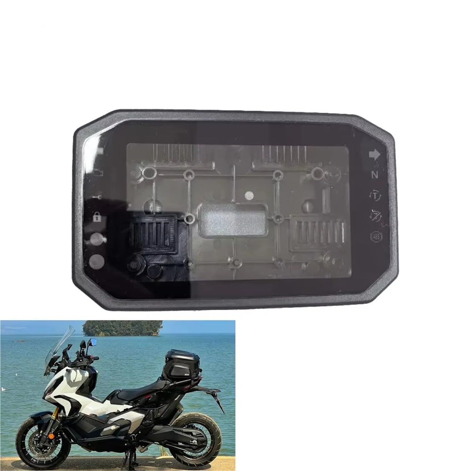 Marco Instrumento Para XADV750 Para Forza750 Para NSS750 2021-2024 Cubierta La Caja Del Velocímetro Instrumento Tacómetro