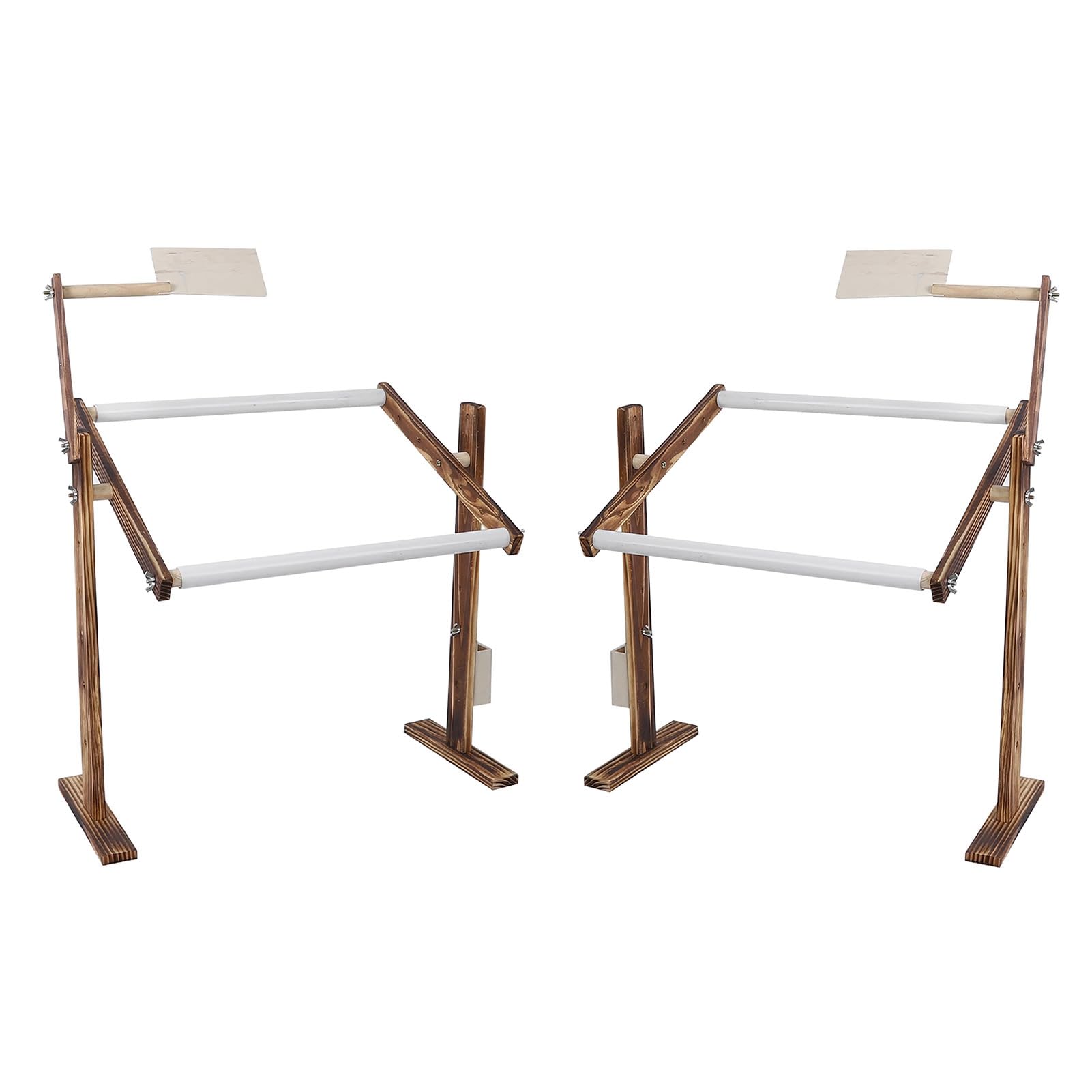 LenTLy Soporte para Bordado, Estante para Soporte para Bordado de Altura Ajustable Base Gruesa, Ancha y Larga Herramienta de Costura con Marco para Punto de Cruz, Marco de 40 X 29 Cm