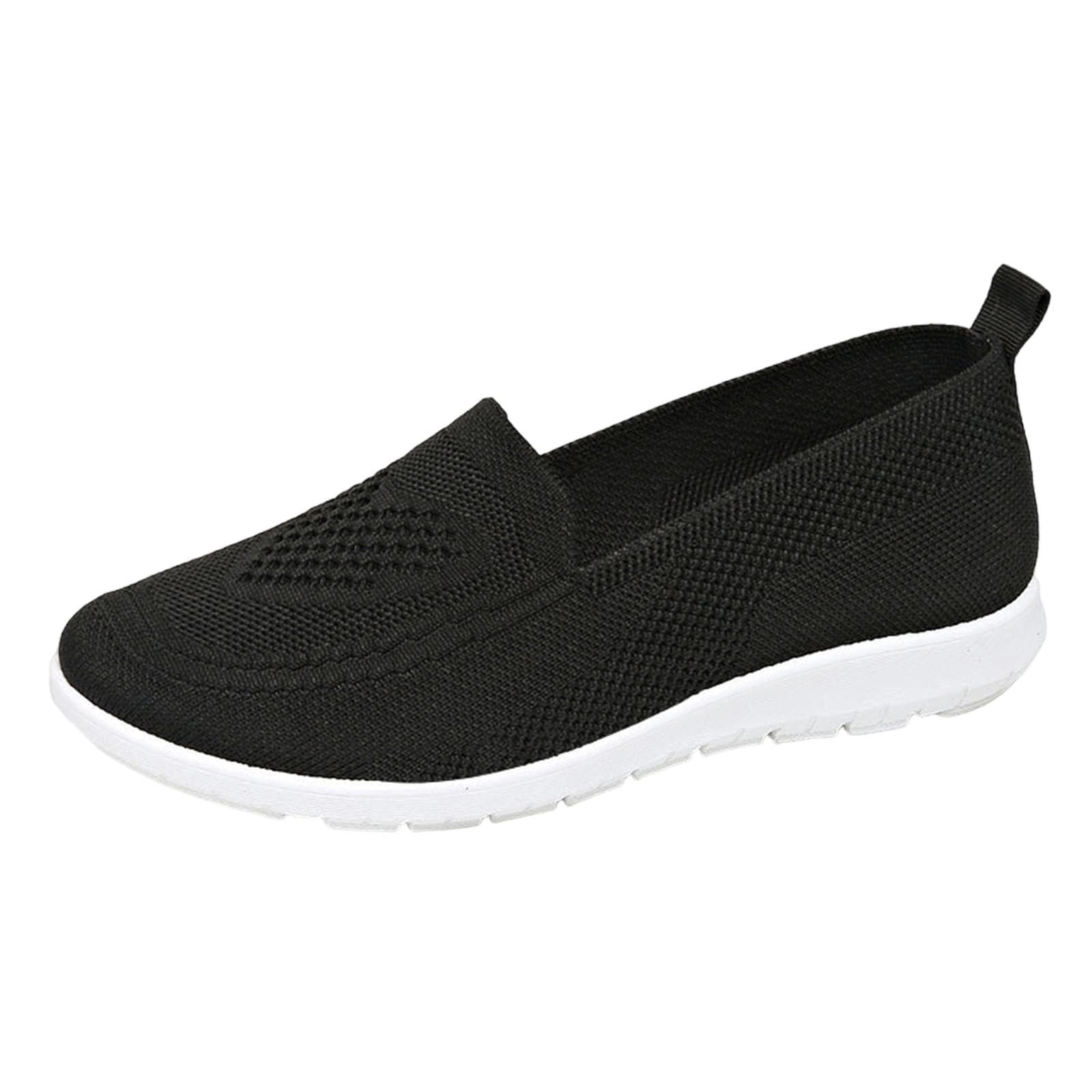 Women's Mesh Walking Shoes Summer Breathable Soft Arch Support Walking Anti-Skid Sports Shoes - 1