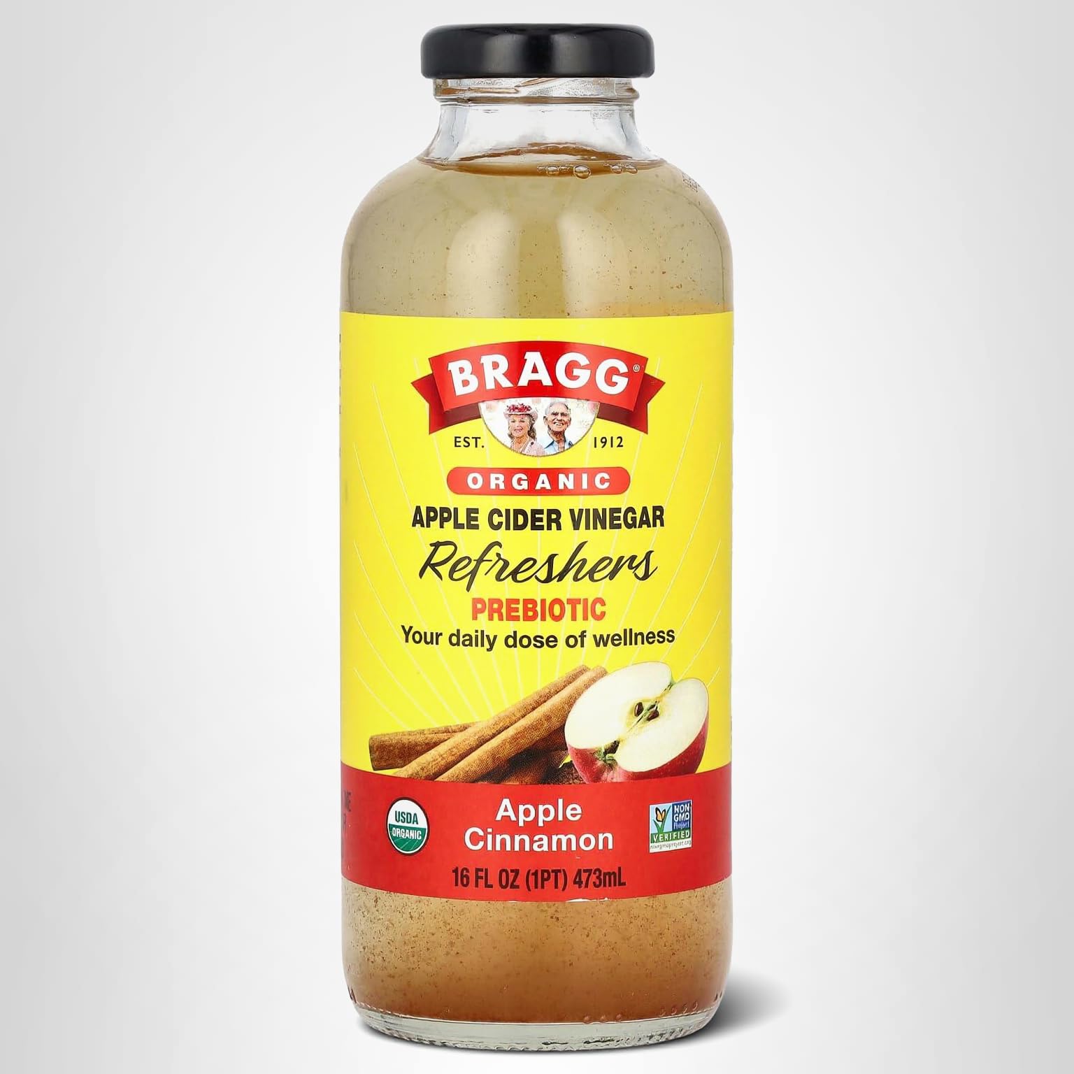 Amazon.com : Bragg Refreshers Organic Apple Cinnamon Apple Cider
