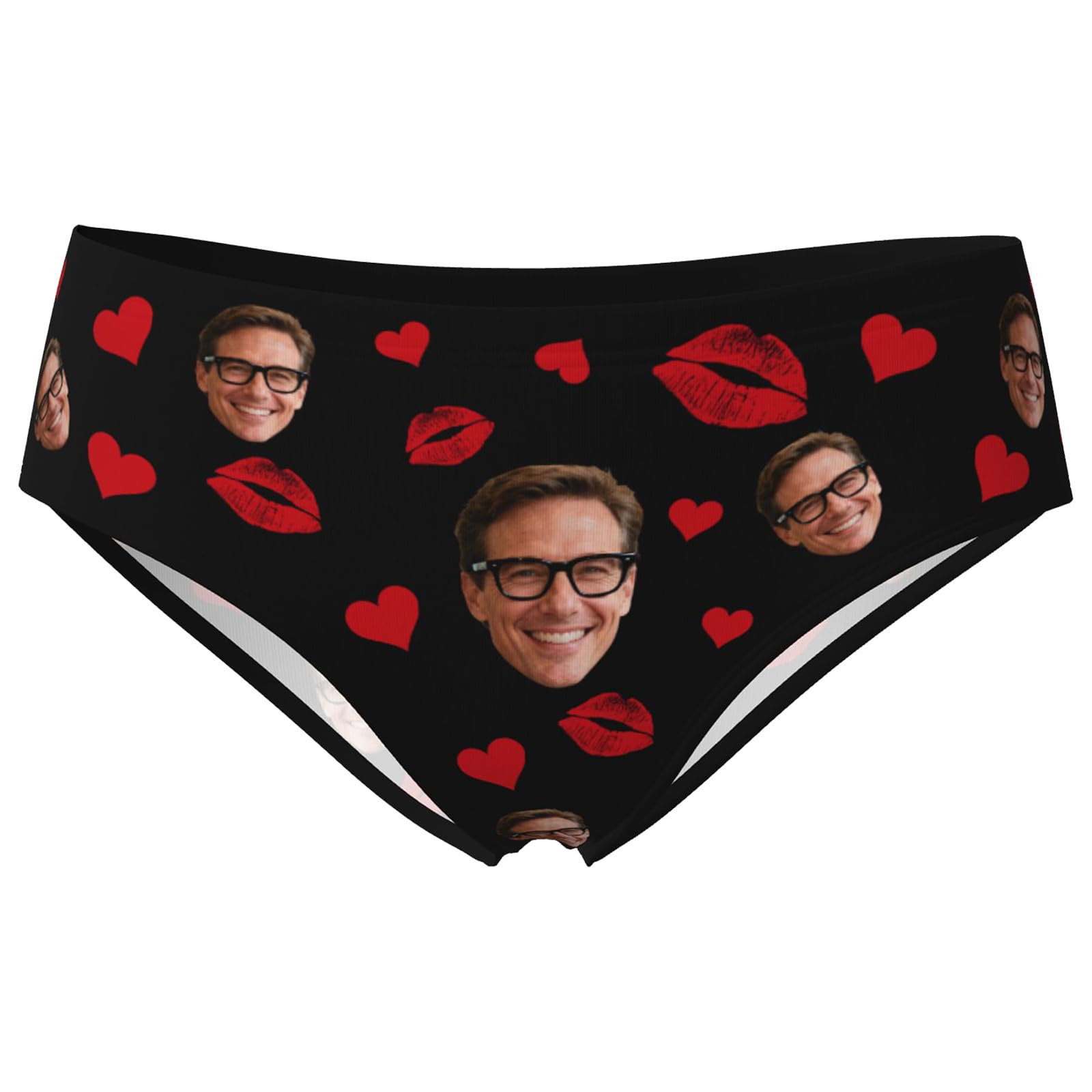 Wupxuza Custom Thongs Underwear For Women Customized Thong With Face Photo Funny Gifts For Girlfriend Wife