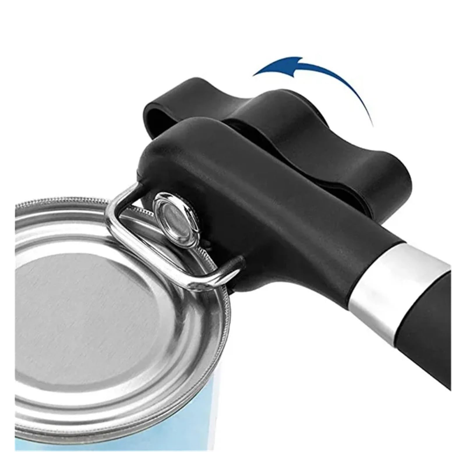 Abridor de tarros latas, herramientas cocina, cuchillo for botellas, mano