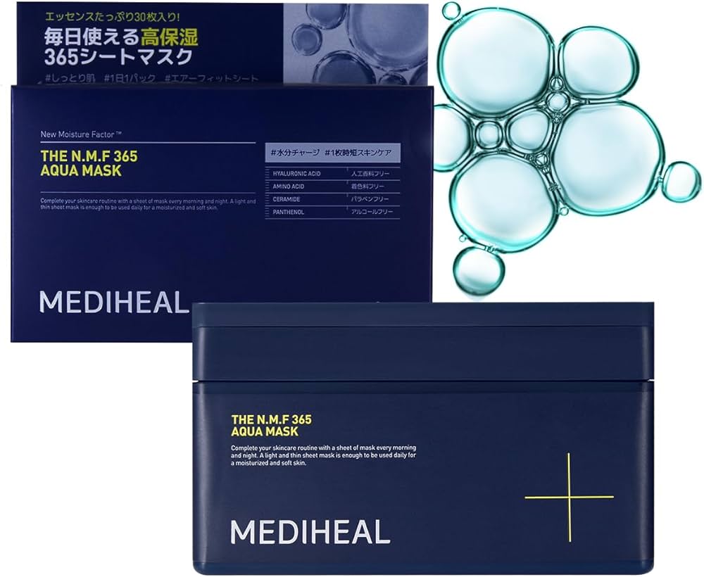 Amazon.co.jp: MEDIHEAL(メディヒール) THE N.M.F 365 アクアマスク 大
