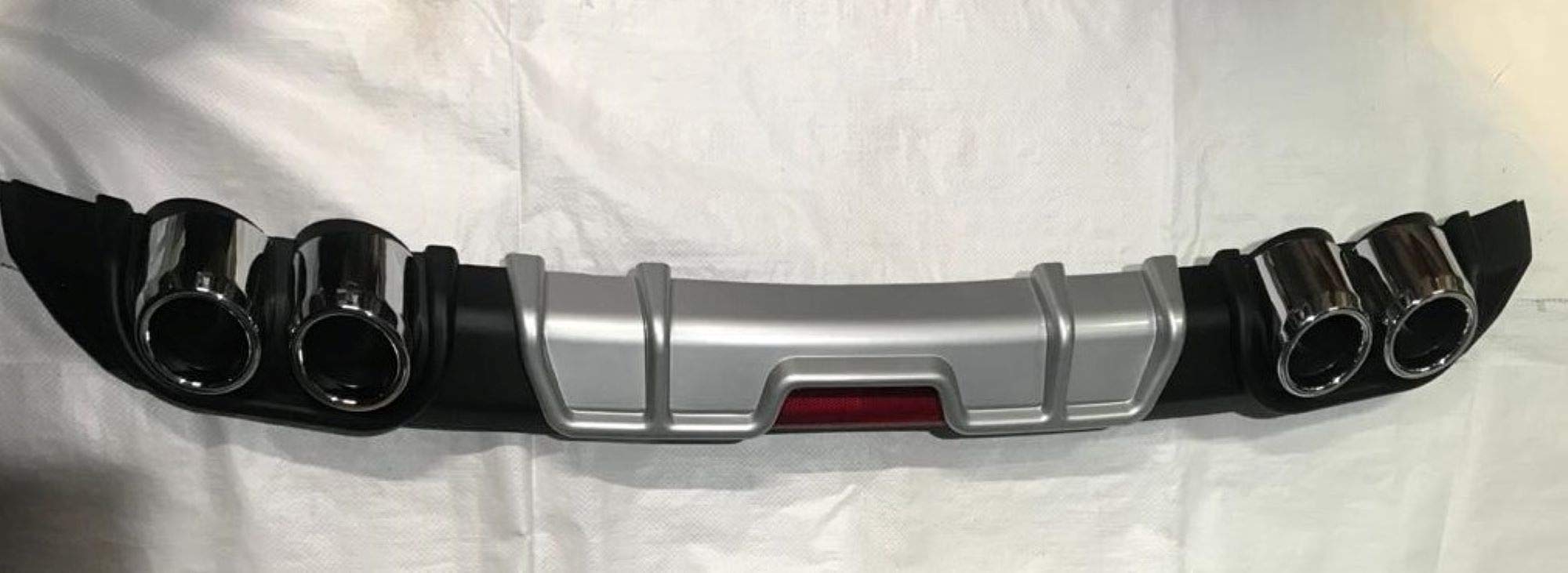 Rear Bumper Diffuser Compatible for Polo with Reflector