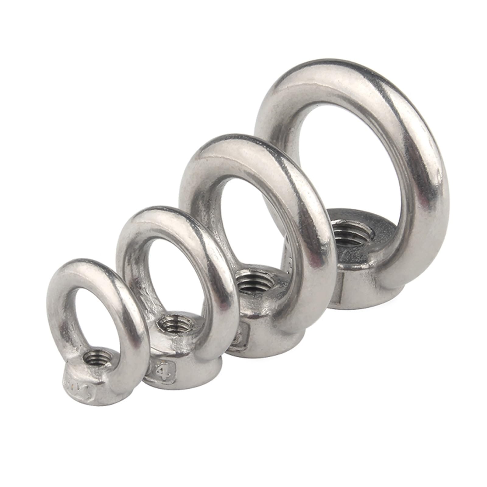 M24 - BULLONI OCCHI SOLLEVAMENTO 24 MM A2 ACCIAIO INOX DIN - Foto 7