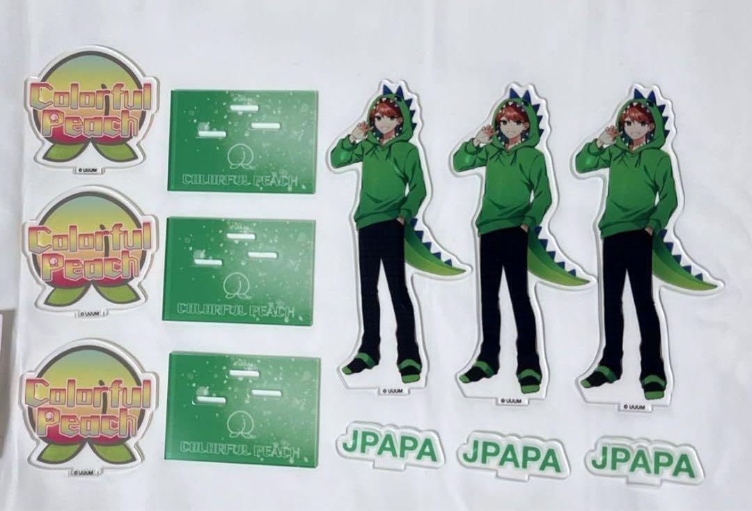 カラフルピーチ じゃぱぱ しまむら アクリルスタンド 初期