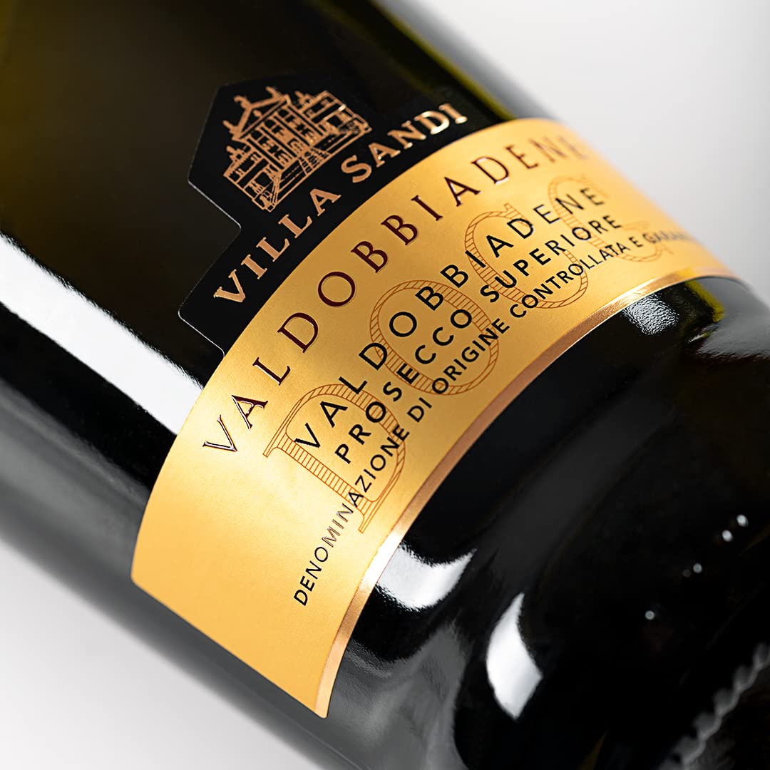 Villa Sandi Valdobbiadene Prosecco Superiore DOCG Extra Dry Spumante 75 cl - 750 ml (Confezione da 6)