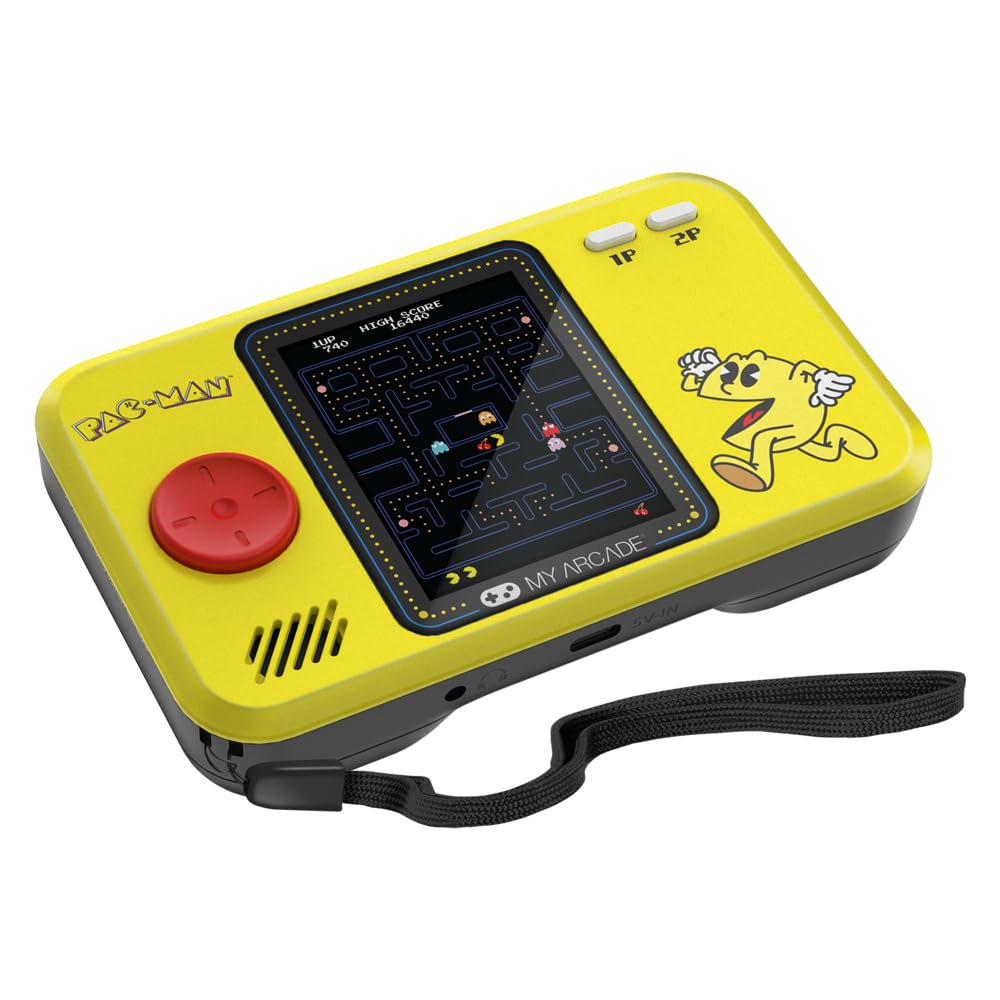 My Arcade DGUNL-7143 Pac-Man Pocket Player Pro Przenośny system do gier z futerałem