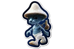 Blue Smurf Cat Sticker Decals: The Purr-fect Way to Show Off Your Feline Obsession