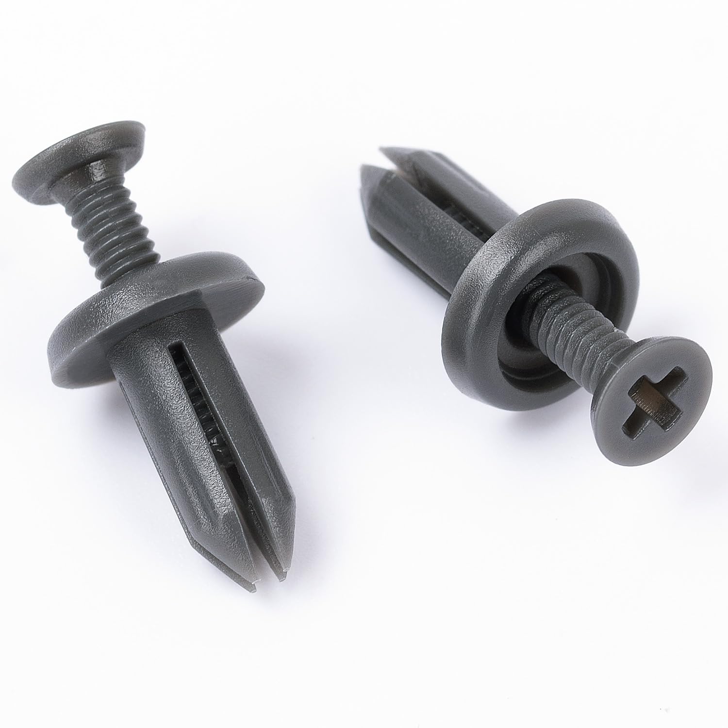 20 Clips De Fixation Latérale Toyota - 90904-67037 - Compatible Modèles Toyota - Rouge