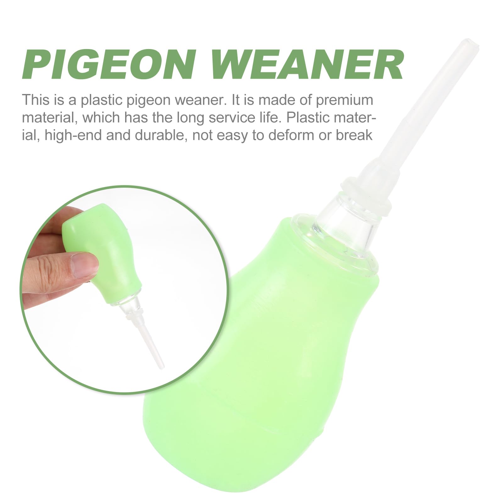 POPETPOP Seringue d'alimentation pour oiseaux, compte-gouttes, pipettes en plastique pour petit animal de compagnie