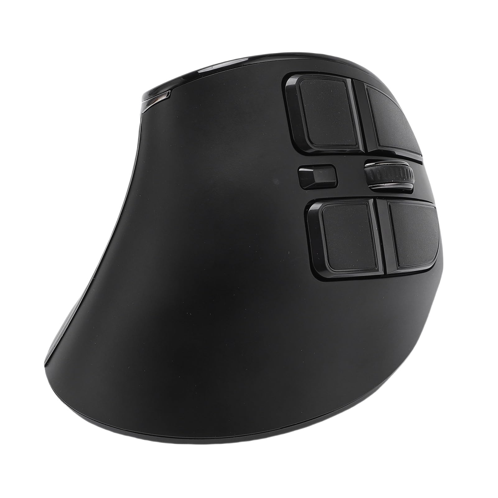 SUNGOOYUE Souris Verticale Ergonomique, Souris sans Fil Rechargeable avec 3 DPI Réglables 1000 1600 2400, Boutons à Silencieux, Bluetooth 2,4 G Double Mode, pour Ordinateur Portable,