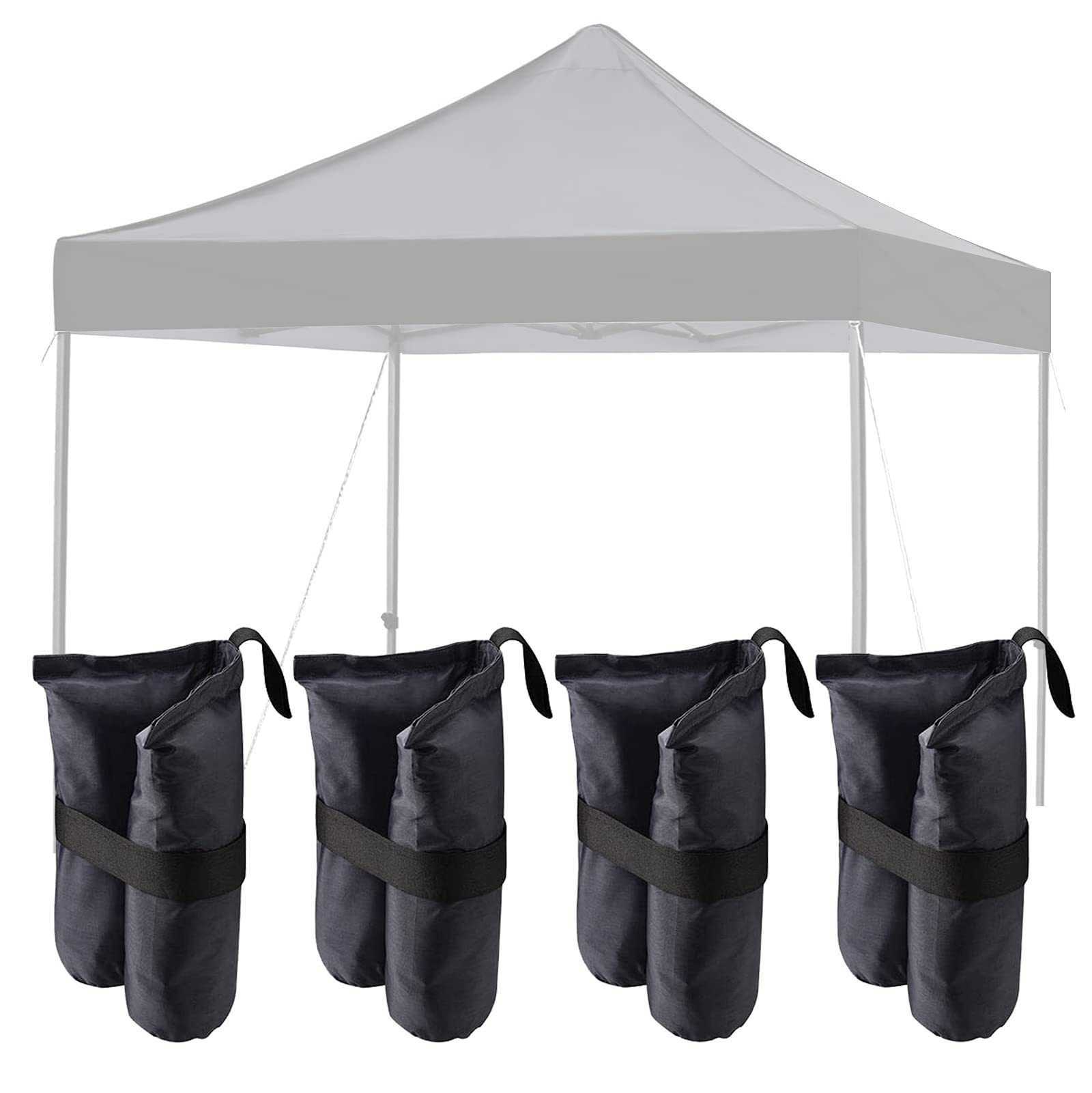 ValueHall 4 Sacchi di Pesi per Gazebo Sacco di Sabbia supporti per base di gazebo e tende padiglione gazebo tendone rinforzo V7059-1 (Bianca ValueHall 4 Sacchi di Pesi per Gazebo Sacco di Sabbia supporti per base di gazebo e tende padiglione gazebo tendone rinforzo V7059-1 (Bianca
