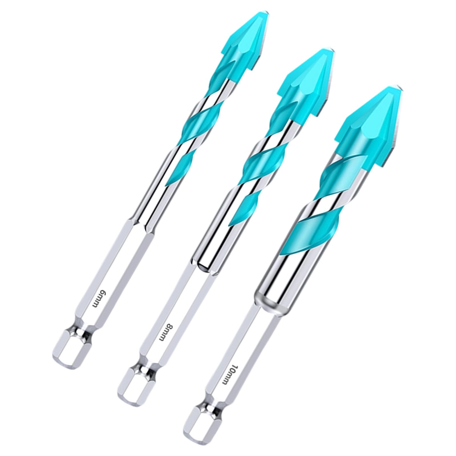 Tsophreniq 6Mm8mm10mm Eccentric Drill Bit For Boring Operations High Wear Resistance Alloy Ideal For Tight Space Technical Project Eccentric Drill Bit