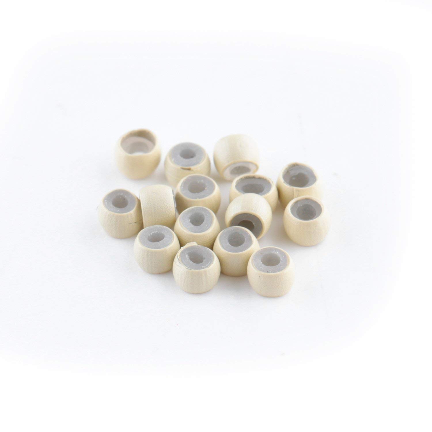Vlasy Silicone Lined Nano Rings Beads for Nano Tip Hair Extensions Micro Nano Beads (600pcs,Blonde), 600 Count(Pack of 1) - Image 4