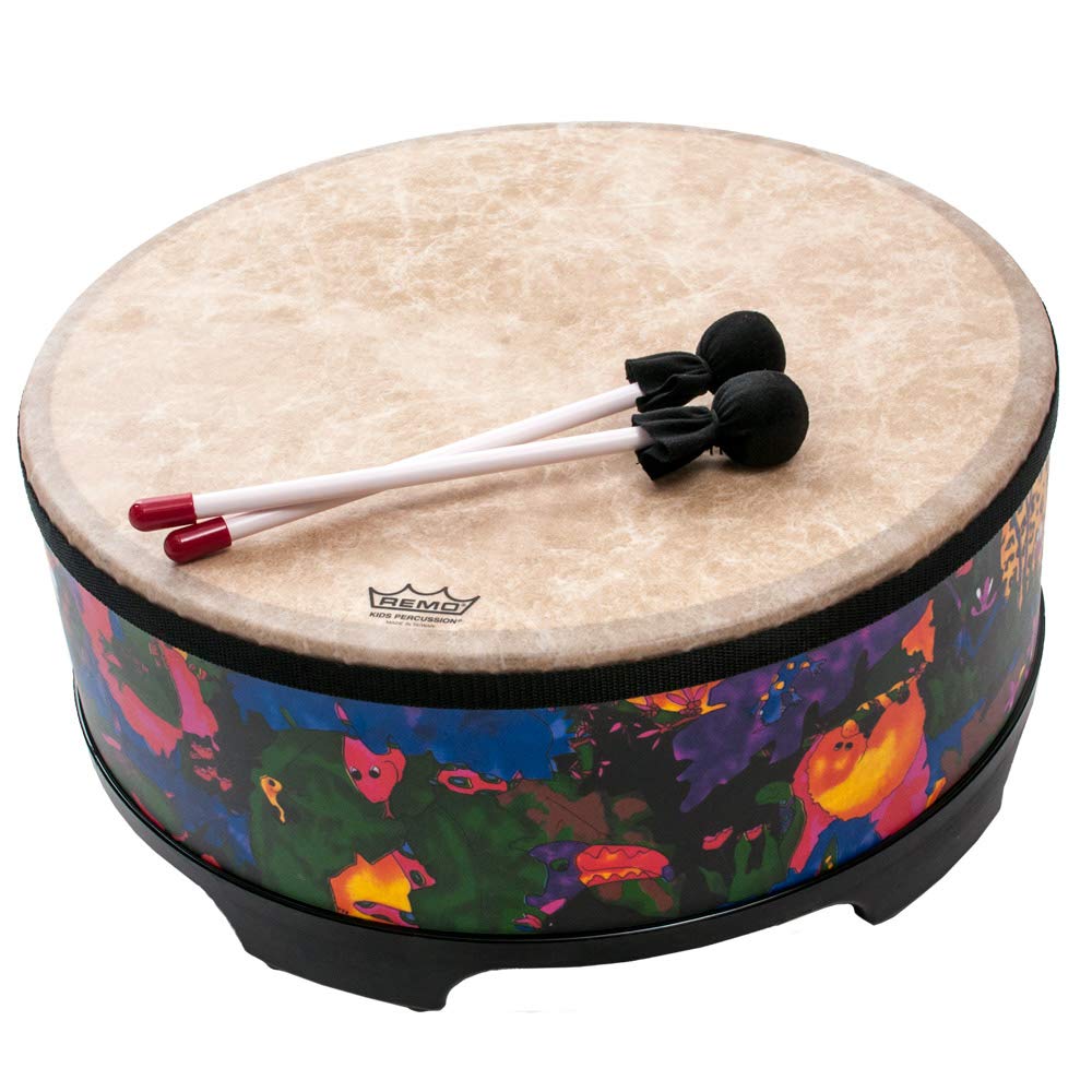 Amazon.com: Remo Rainforest Gathering Drum (8x18in; Age 5-99