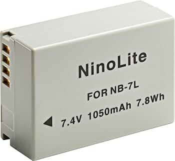 Amazon | NinoLite(NinoLite) NB-7L 互換 バッテリー キャノン