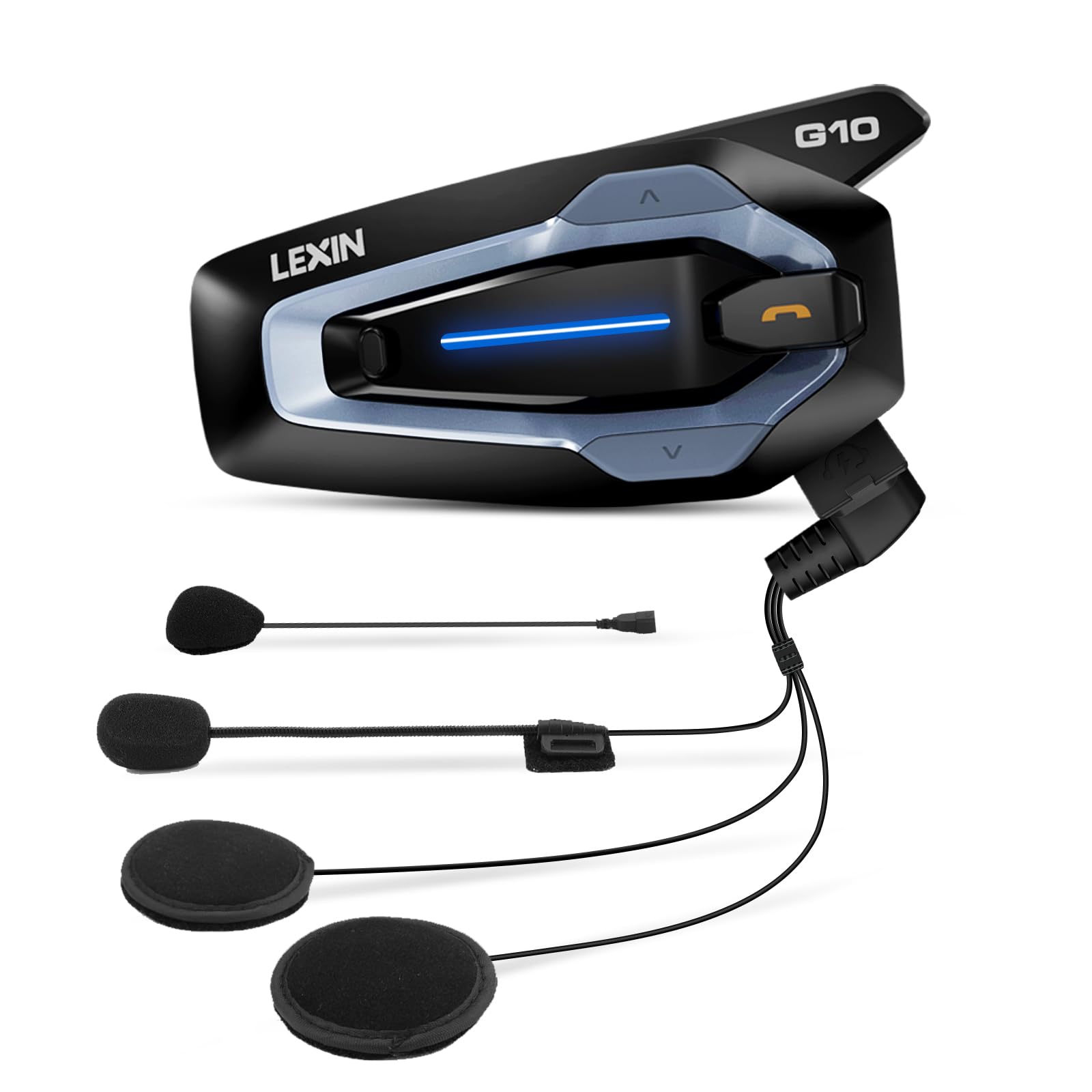 Amazon.co.jp: LEXIN バイク インカム G10 バイク用インカム 音楽