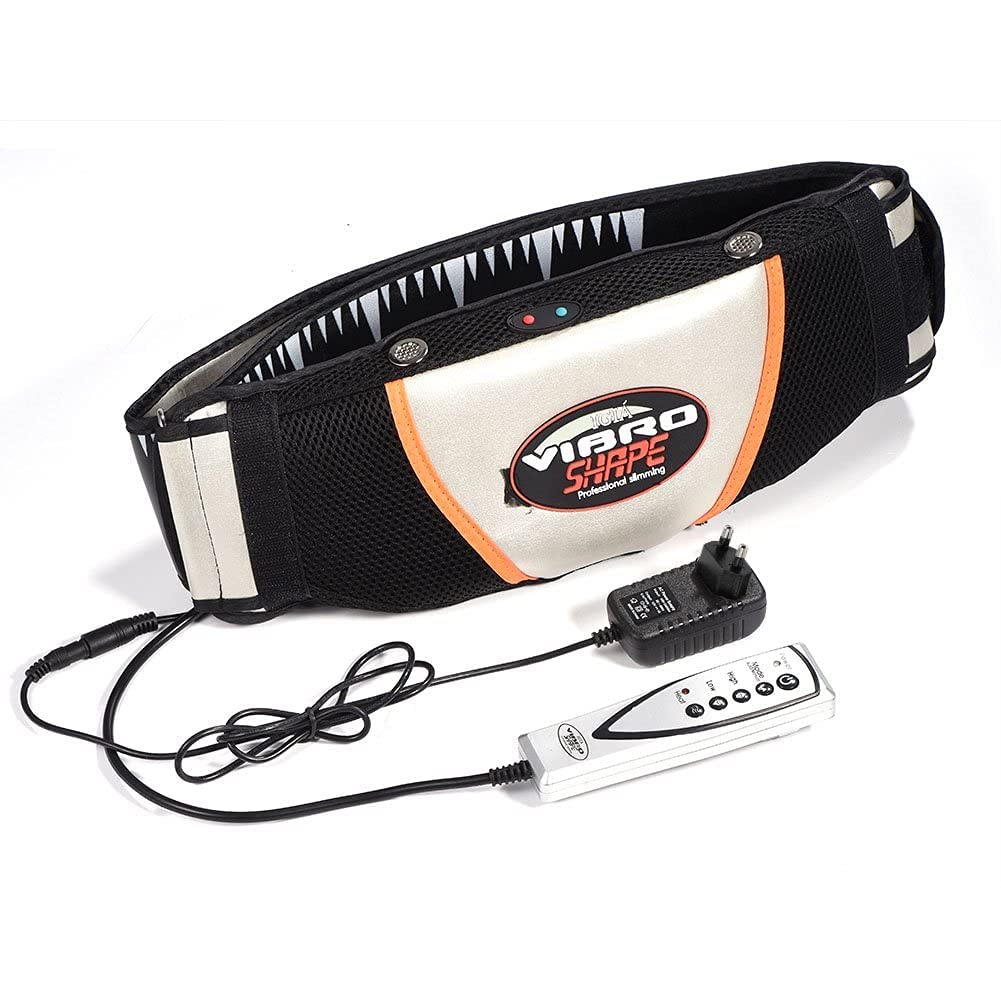 Electric Slimming Belt for Weight Loss, Vibrating Heating Massage machine for weight lossbelly fat burner for men & Women,bitrontix belly body shaper Waist Trimmer, Body Pain Relief-image-45