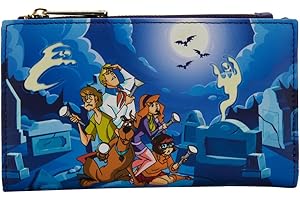Loungefly Scooby Doo Monster Chase Faux Leather Flap Wallet